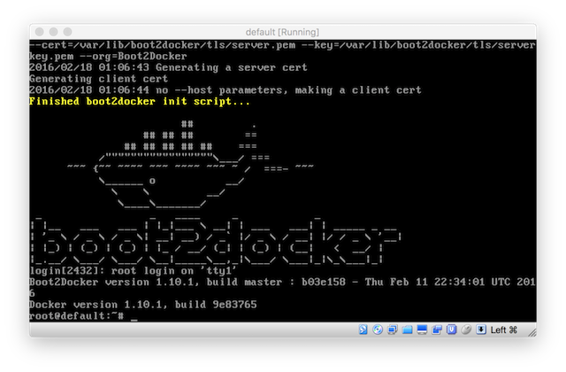 Docker Toolbox安装